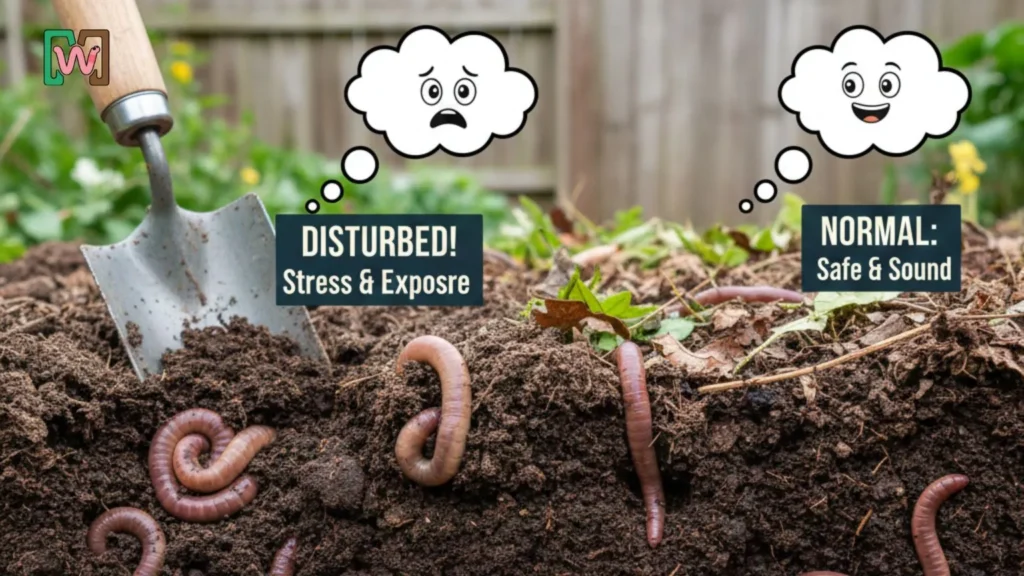 Why Worms Hate Being Disturbed