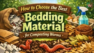 How to Choose the Best Bedding Material for Composting Worms
