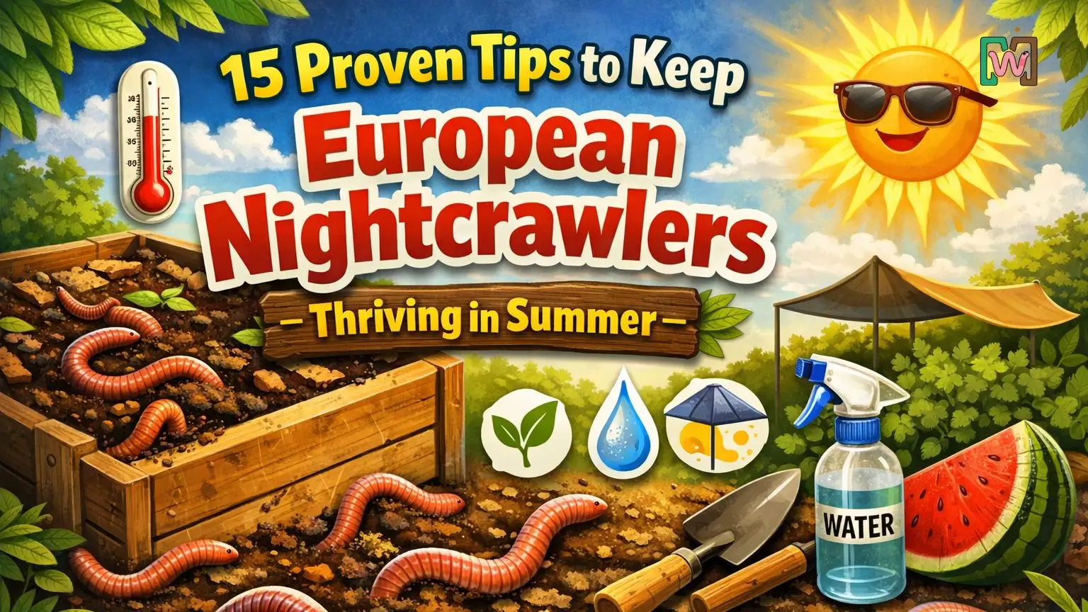 15 Proven Tips to Keep European Nightcrawlers Thriving in Summer
